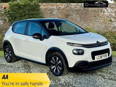 Used Citroën C3 Feel 2018 White Hatchback