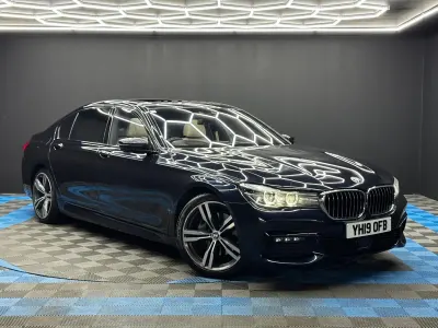 Used BMW 740L M Sport 2019 Black Sedan