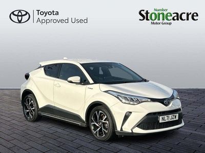 White Used 2021 Toyota C-HR Design SUV | £17,000 (Fair price)