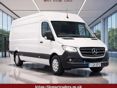 Begagnad Mercedes Sprinter Progressive 2021 Vit Van