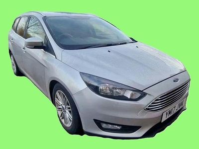 Used Ford Focus Zetec 125 HP (91 kW) 2017 Silver Estate