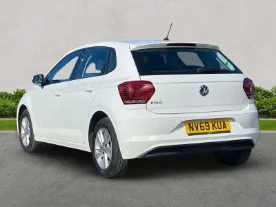 Used VW Polo SE 80 HP (58 kW) 2020 White Hatchback