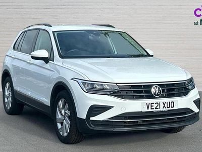 Used VW Tiguan Life 150 HP (110 kW) 2021 Pure white SUV