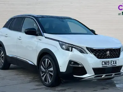 Used Peugeot 3008 Premium 131 HP (96 kW) 2019 White SUV