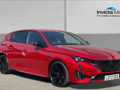 Used Peugeot 308 Premium 131 HP (96 kW) 2022 Red Hatchback