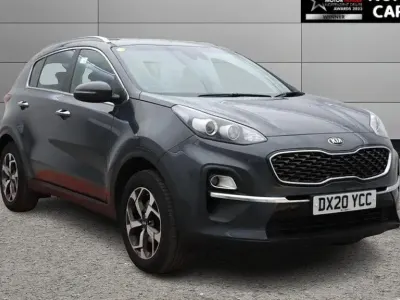 Used Kia Sportage 177 HP (130 kW) 2020 Grey SUV