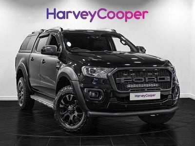 Black Used 2021 Ford Ranger Wildtrack Pickup | £26,990