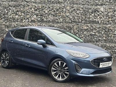 Used Ford Fiesta Titanium X 125 HP (91 kW) 2023 Blue Hatchback