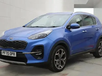 Used Kia Sportage GT-Line 174 HP (127 kW) 2021 Blue SUV