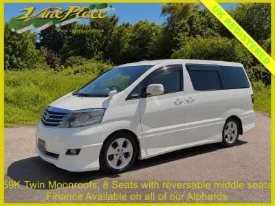 Used Toyota Alphard 159 HP (116 kW) 2007 White MPV