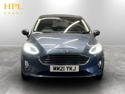 Used Ford Fiesta Titanium X 125 HP (91 kW) 2021 Blue Hatchback