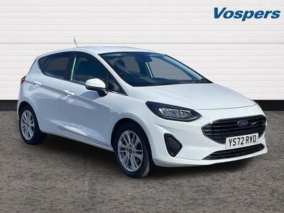 Used Ford Fiesta Titanium 99 HP (72 kW) 2022 White Hatchback