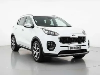 Begagnad Kia Sportage GT-Line 174 HK (127 kW) 2018 Vit SUV
