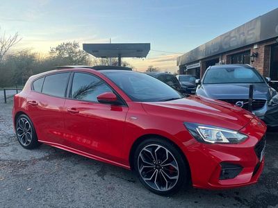Red Used 2019 Ford Focus ST-Line X Hatchback | £9,200 (Fair price)