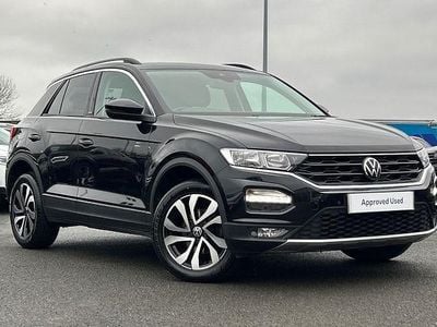 Black Used 2021 VW T-Roc Active SUV | £15,995 (Fair price)