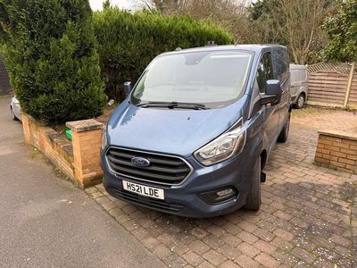 Used Ford Transit Custom Limited 130 HP (95 kW) 2021 Blue Van