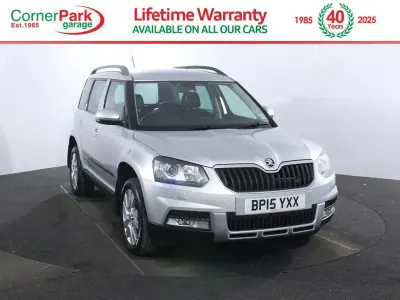 Used Skoda Yeti Elegance 110 HP (80 kW) 2015 Silver SUV