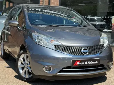 Used Nissan Note S 98 HP (72 kW) 2014 Grey Hatchback