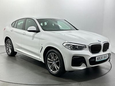 White Used 2020 BMW X4 M Sport SUV | £22,407 (Good price)