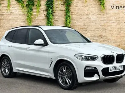 Used BMW X3 M Sport 190 HP (139 kW) 2019 White SUV
