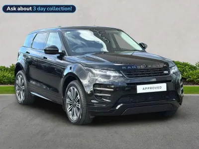 Used Land Rover Range Rover evoque HSE Dynamic 160 HP (117 kW) 2023 Black SUV