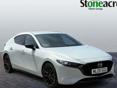 Used Mazda 3 Homura-Line 140 HP (102 kW) 2025 White Hatchback