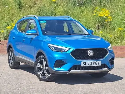 Used MG ZS Excite 106 HP (77 kW) 2023 Blue SUV