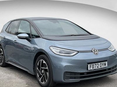 Used VW ID.3 Pro Performance 150 kW (204 HP) 2022 Blue Hatchback