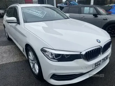Usado BMW 520 Comfort Edition 2020 Blanco Familiar