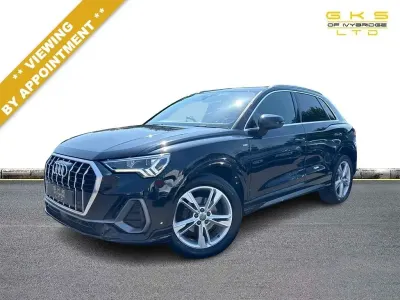 Used Audi Q3 S-Line 150 HP (110 kW) 2019 Black SUV