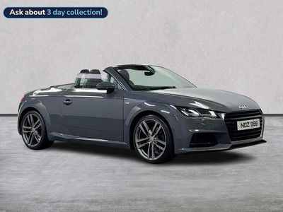 Used Audi TT Roadster S-Line 184 HP (135 kW) 2015 Grey Cabriolet