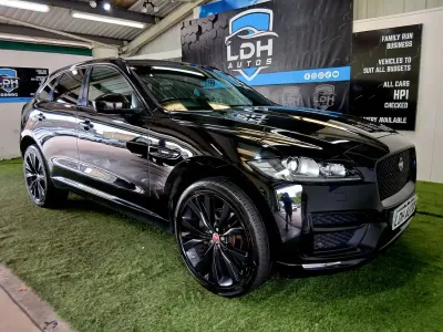 Used Jaguar F-Pace R-Sport 180 HP (132 kW) 2018 Black SUV
