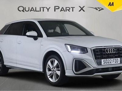 White Used 2022 Audi Q2 S-Line SUV | £17,675 (Good price)