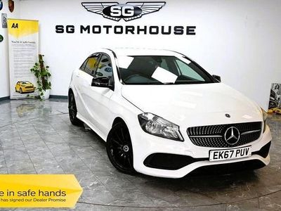 Used Mercedes A180 AMG line 2017 White Hatchback