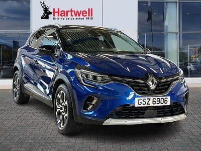 Blue/black Used 2022 Renault Captur Techno SUV | £13,499 (Fair price)