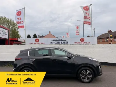 Used Kia Sportage 177 HP (130 kW) 2018 Black SUV