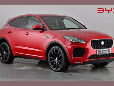 Used Jaguar E-Pace R-Dynamic 200 HP (147 kW) 2019 Firenze red SUV