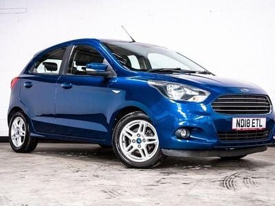 Blue Used 2018 Ford Ka Plus Zetec Hatchback | £4,350 (Fair price)