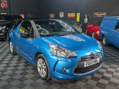 Used Citroën DS3 110 HP (80 kW) 2013 Blue Hatchback
