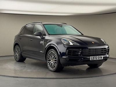 Blue Used 2022 Porsche Cayenne Platinum Edition SUV | £60,300 (Super price)