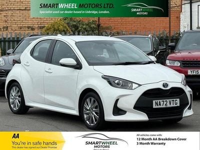 Used Toyota Yaris Hybrid 2022 White Hatchback