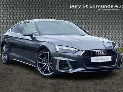 Used Audi A5 S-Line 200 HP (147 kW) 2024 Grey Hatchback