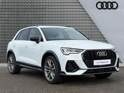 Used Audi Q3 Black Edition 147 HP (108 kW) 2021 White SUV