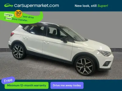 Begagnad Seat Arona XCELLENCE Lux 115 HK (84 kW) 2018 Vit SUV