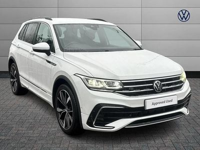 Used VW Tiguan R-line 150 HP (110 kW) 2023 White SUV