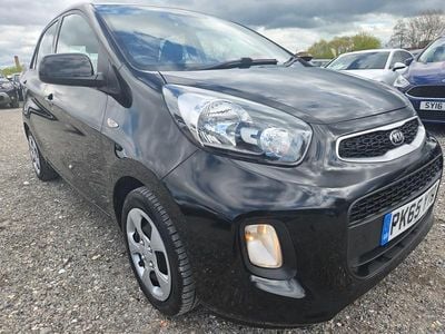 Second-hand Kia Picanto 65 CP (47 kW) 2015 Negru Hatchback