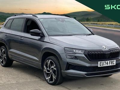 Used Skoda Karoq SportLine 150 HP (110 kW) 2024 Grey SUV