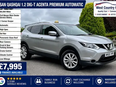 Used Nissan Qashqai N-TEC 115 HP (84 kW) 2014 Silver SUV