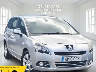 Used Peugeot 5008 Sport 112 HP (82 kW) 2010 Silver MPV