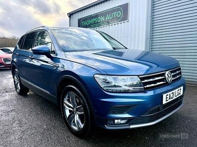 Used VW Tiguan Allspace Match 150 HP (110 kW) 2021 Blue SUV